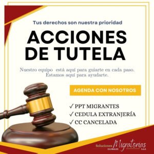 Acciones de Tutela