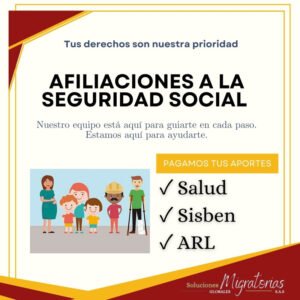 Afiliaciones a la Seguridad Social